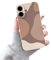 DEFBSC for iPhone 16 Case, Cute Art Aesthetic Print Design Soft TPU Cover, Shockproof Raised Full Camera Protection Anti-Scratch Back Phone Case for Girls Women, Light Brown