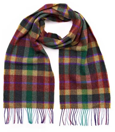 McLaughlin's Irish Shop Irischer Hanly-Webschal mehrfarbig mit Schachbrettmuster