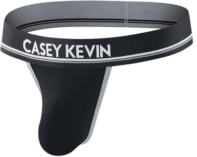 Casey Kevin Jockstrap Herren String Tanga Männer Sexy Suspensorium | Modal Unterwäsche Thong, Athletic Supporters, Jock Strap, Sport Unterhosen, Atmungsaktiv Comfort, 3D Pouch, Für Alltag Sport