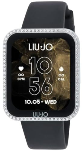 Orologio Donna Smartwatch Voice Mini Slim Luxury Silver Nero Liu Jo