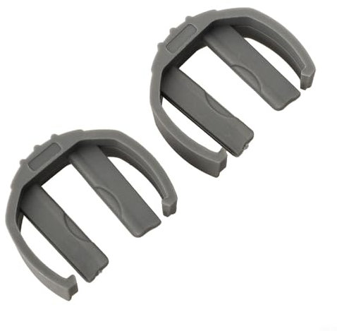 Car Washer C Clip Car Wash Machine Washer Part Pressure Washer Trigger and Hose Replacement C Clamp for Karcher K2 K3 Grey(2 gray)