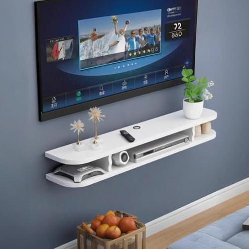 Console con mensola sospesa per TV, soggiorno, camera da letto