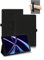 toergy Funda para tablet Acer Iconia Tab P10 con correa de mano, función atril y anticaídas, diseño delgado y sencillo, color negro