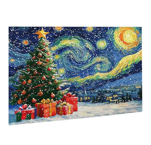 Sternenhimmel Puzzle 1000 Teile, 3D Puzzle Erwachsene, EIN Herausforderndes Rätsel, Puzzlespiele für Die Ganze Familie, Geschenke Männer, Weihnachtspuzzle Home Dekoration Thema: Sternenhimmel fr0-119