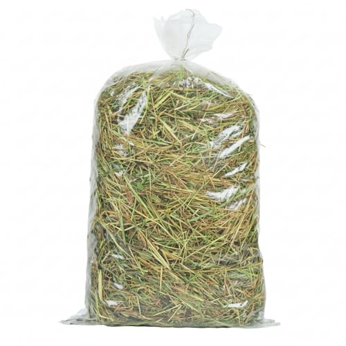 Fieno Naturale di Prato di Alta Montagna 5 kg - Made in Italy (Basilicata) | Per Conigli, Conigli Nani, Cavie, Cincillà e Roditori Erbivori | Senza Erba Medica, Ricco di Erbe Aromatiche