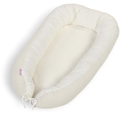 babybay Kuschelnest Waffelpiqué, Ivory