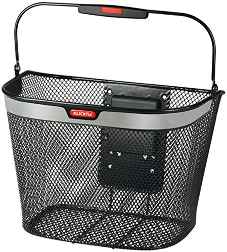 KLICKfix Farradtasche Uni Korb Feinmaschiger Reflect, 0397RE