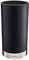 Kyocera KB-U-BK - Bloque de cuchillos universal redondo de tacto suave, acero inoxidable, color negro