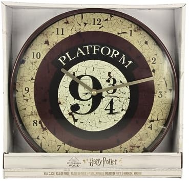 Harry Potter Uhr, Mehrfarbig, 25,4 cm, Einheitsgröße