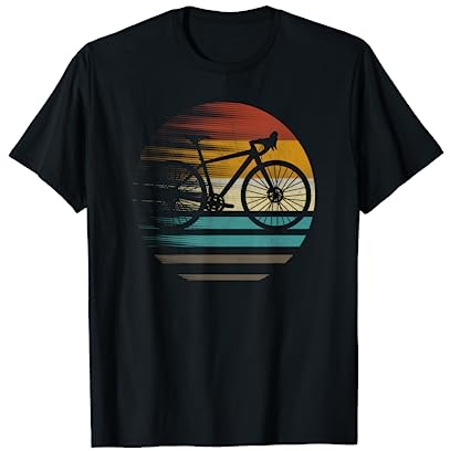 Gravelbike Gravel Rennrad Fahrrad Geschenk retro vintage T-Shirt