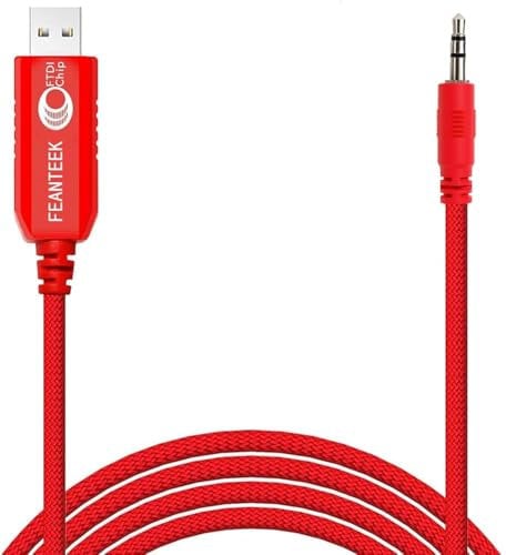 Feanteek USB Glucose Meter Cable for Onetouch Glucometer with Ultra2, UltraMini, UltraLink, and Ultra Smart Glucose Meter Cable