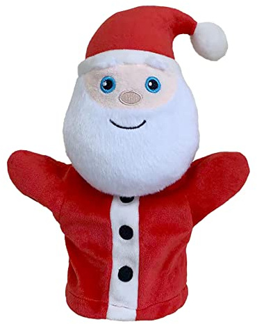 The Puppet Company - My First Christmas Puppet - Santa Claus/Father Christmas Hand Puppet Suitable From Birth - PC003830,Red31cm x 16cm x 7cm