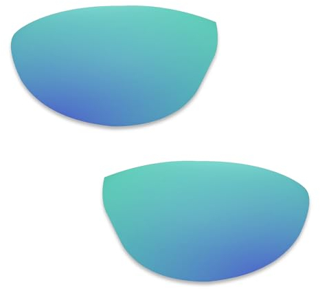 Generisch Ersatzgläser Größe S für adidas Evil Eye a267, Evil Eye pro a127 und Evil Eye explorer a135 (LST Active blue mirror)