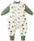 Chilsuessy Baby Winterschlafsack Schlafsack mit Füssen kleine Kinder Ganzjahres Winter Schlafsack Schlafanzug für Jungen und Mädchen,abnehmbar Ärmel, Waldtiere/2.5 Tog, 100/Baby Höhe 110-120cm