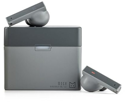 Moondrop MOCA True Wireless Kopfhörer (TWS) Bluetooth 5.4 für Benutzerfreundlichkeit und Komfort (Grau)