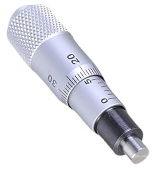 uikios Precisions Mikrometerkopf-Messwerkzeug, 0-6,5 Karbonstahl, Mikrometerkopf, Maschinenbau-Werkzeug für Ingenieure