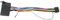 FHCBUTAE Panneau Stéréo Kit De Tableau De Bord Autoradio 9 Pouces Cadre Audio Adaptateur GPS pour Peugeot 406 1995-2005(Cable)