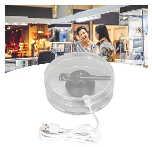 Ventilatore olografico 3D – 48 LED, controllo WiFi e APP, altoparlante integrato, display pubblicitario con scheda di memoria,Illuminazione ad alta definizione