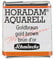 Schmincke – HORADAM® AQUARELL - feinste Künstler-Aquarellfarben, 654 Goldbraun, 14 654 044, 1/2 Näpfchen