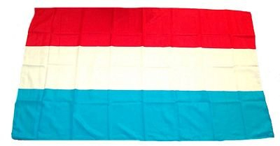 Fahne/Stockflagge Luxemburg 30 x 45 cm Flagge