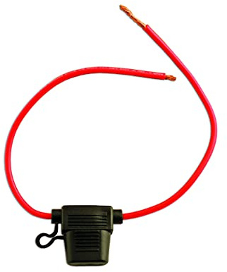 Connect 30457 Splashproof Blade Fuse Holder - Red 30A 10pc