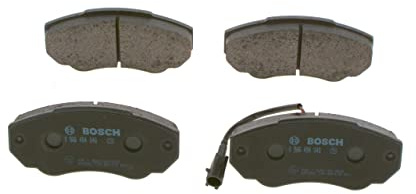 Bosch BP416 - Brake Pads Car Front Axle - 1 Set of 4 Pads | Bosch Quality - Reduced Noise and Dust - ECE-R90 Certified - Copper-Free