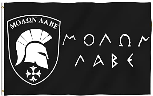Anley Fly Breeze Come and Take It Flagge, 90x150 cm, lebendige Farben und lichtecht, Segeltuchkopf und doppelt genäht, Polyester mit Messingösen, 90x150 cm