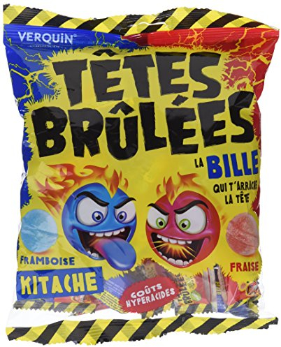 Têtes Brûlées Billes Fraise & Framboise Kitache, 135g