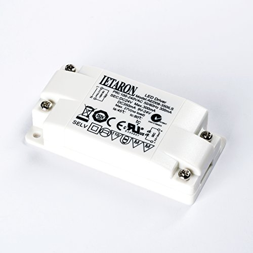 LED Driver LETARON 8W 350mA 9-24V AED08-350ILS Treiber Trafo Transformator