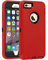 smartelf Case for iPhone 6 Plus/6s Plus Heavy Duty With Built-in Screen Protector Shockproof Dust Drop Proof Protective Cover Hard Shell for Apple iPhone 6+/6s+ 5.5 inch-Red/Black