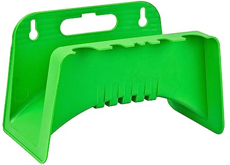 DEMA Wandschlauchhalter Schlauchhalter m. Aussparungen grün Gartenschlauch Schlauch