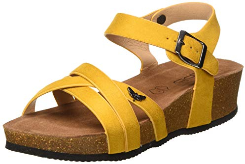 LPB Woman Damen Marlene Sandalen, (Moutarde)