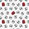 Fat Quarter Star Wars Storm & Sith Troopers auf weißem 100 % Baumwolle Quilting Stoff