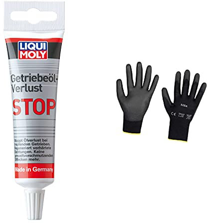 Iloda Original Liqui Moly 50ml Getriebeöl-Verlust Stop Oil Leak Stop 1042 Schutzhandschuhe