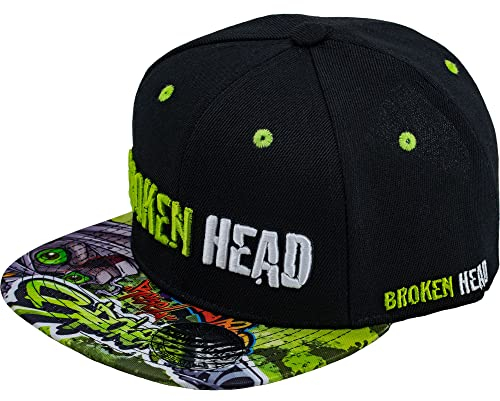 Broken Head BrainShot Cap - Unisex Baseball-Cap mit Stick-Motiv für Damen & Herren - Verstellbar