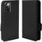 Topme Custodia in Pelle per ZTE Blade A72 5G (6.52 Inches), [ Cover per Telefono Serie Modello Litchi Semplice] - Nero