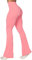 Sunzel Damen Flare Damenhose Yoga-Hose, Bubble Pink, S
