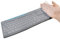 Keyboard Cover for Logitech MK270 MK295, Silicone Keyboard Cover for Logitech MK270 MK295 Wireless Keyboard, Waterproof Dustproof Keyboard Skin (Transparent)