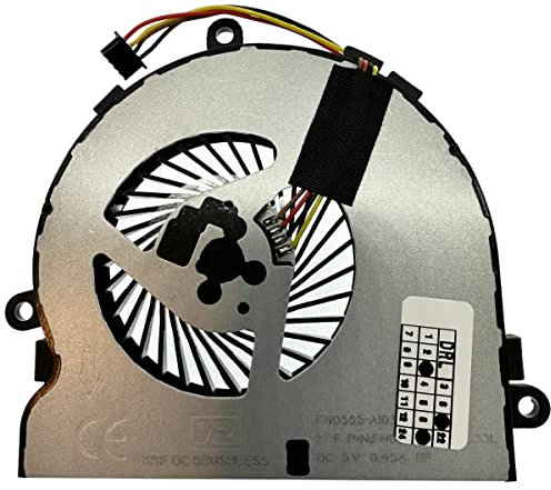 Ventola di Raffreddamento CPU per HP 250 G4, 255 G4, 250 G5, 255 G5, 250 G6, 255 G6, 15-AC, 15-AF, 15-AY, 15-BA, 15-BS, 15-BE, 15-BF, 15-BD PN: 813946-001, DC28000GAR0