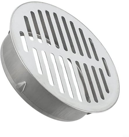 Removable Floor Drain Cover,Drain Covers Filter, Round Grate Cover, Connects To Drain Pipes & Fittings, Outdoor Drain Cover For Lawns, Yard(Ø110mm)