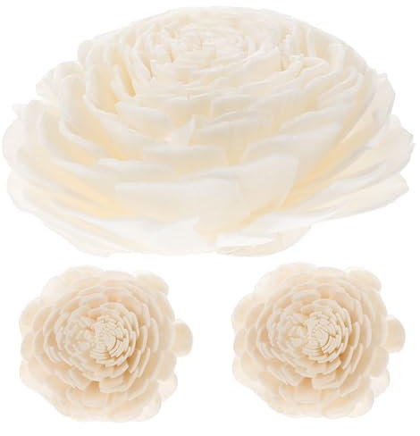RORPOIR 3 Pezzi Di Moda Accessori Per Aromaterapia Delicati Fiori Secchi Per La Casa
