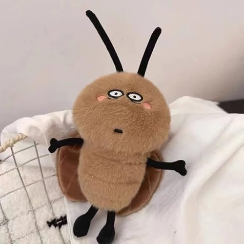Plüsch Kakerlake Gefülltes Spielzeug Cartoon Kakerlake Puppe Plüsch Puppe Schlüssel anhänger Niedliche Schlüssel Ring Tasche Anhänger Geschenk Kinder Spielzeug Rucksack Dekoration Mädchen Geschenke