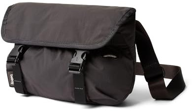 Bellroy Cinch Mini Messenger (6 Liter leichte, kompakte Umhängetasche, wasserabweisendes Material, mühelose Organisation) - Charcoal