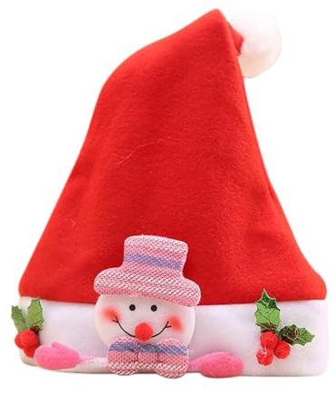 FASLOLSDP Weihnachtsmütze Personalisierte Individuelle Name Weihnachtsmützen Erwachsene Nikolausmütze Weihnachtsmütze Kinder für Weihnachtsfeiern Familienfeiern Schulveranstaltungen