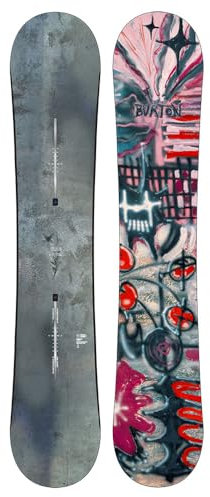Burton - Tabla de snowboard para hombre, talla 155, color gris