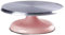 Plato Giratorio Para Tartas Plato giratorio de aleación de aluminio de 10 for repostería, ideal for decoración profesional. Para Girar Tartas(Pink)
