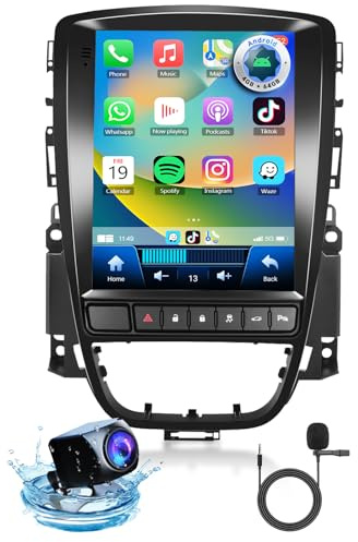 Hodozzy 4G+64GB Android Autoradio pour Opel Astra J Buick Excelle XT GT 2006-2016 Radio CarPlay Android Auto sans Fil, 9,7 Pouces Écran Tactile Stéréo GPS, WiFi, DSP, FM/RDS Bluetooth Radio 2 Din