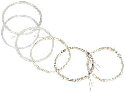Dioche Arabic OudClear Ensemble de Cordes pour Oud en Nylon plaqué Argent en Alliage de Cuivre – Cordes 10/11/12 de qualité Supérieure – Remplacement Idéal pour les Amateurs de Oud – Excellente (12