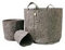 Root Pouch Reusable Fabric Rhizo Pots Grey - 16 Litres