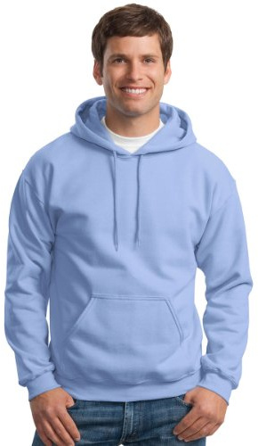 Gildan Hooded Pullover Sweat Shirt Heavy Blend 50/50 - Carolina Blue 18500 XL